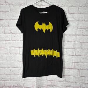 DC Comics Women’s Batman Logo Black T-Shirt XXL